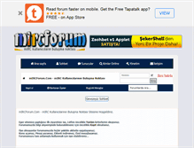 Tablet Screenshot of mircforum.com